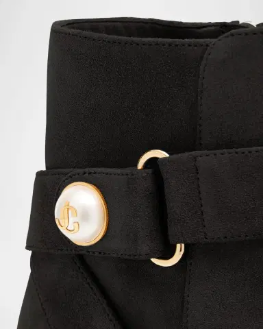 Jimmy Choo Noor 45 Suede Ankle Boots | Thumbnail 5 Jimmy Choo Noor 45 Suede Ankle Boots | Thumbnail 5
