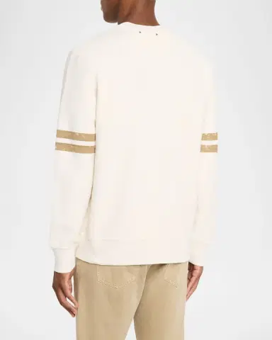 Golden Goose Men's Cotton Fleece Golden University Sweatshirt | Thumbnail 3 Golden Goose Men's Cotton Fleece Golden University Sweatshirt | Thumbnail 3