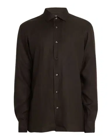 ZEGNA Men's Oasi Lino Classic Fit Button-Down Shirt | Thumbnail 1 ZEGNA Men's Oasi Lino Classic Fit Button-Down Shirt | Thumbnail 1
