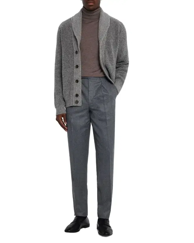 Men's Jacquard Knit Cardigan Men's Jacquard Knit Cardigan