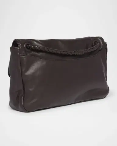 Bottega Veneta Knot Flap Leather Shoulder Bag | Thumbnail 2 Bottega Veneta Knot Flap Leather Shoulder Bag | Thumbnail 2