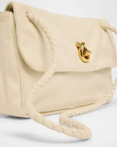 Bottega Veneta Knot Flap Leather Shoulder Bag | Thumbnail 10 Bottega Veneta Knot Flap Leather Shoulder Bag | Thumbnail 10