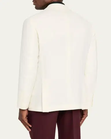 Brunello Cucinelli Men's Cavallery Twill Sport Jacket | Thumbnail 3 Brunello Cucinelli Men's Cavallery Twill Sport Jacket | Thumbnail 3