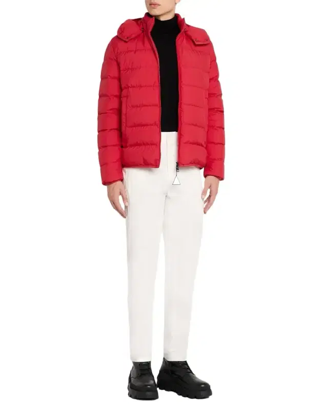 Men's Montbrocq Hooded Short Down Puffer Jacket Men's Montbrocq Hooded Short Down Puffer Jacket