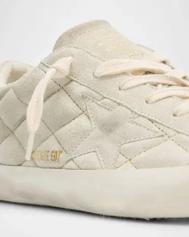 Golden Goose Super-Star Quilted Mixed Leather Low-Top Sneakers | Thumbnail 5 Golden Goose Super-Star Quilted Mixed Leather Low-Top Sneakers | Thumbnail 5