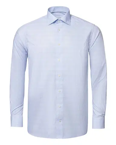 Eton Men's Classic-Fit Prince of Wales Sport Shirt | Thumbnail 1 Eton Men's Classic-Fit Prince of Wales Sport Shirt | Thumbnail 1