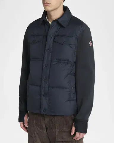 Moncler Grenoble Men 's Down Knit Combo Jacket | Thumbnail 4 Moncler Grenoble Men 's Down Knit Combo Jacket | Thumbnail 4