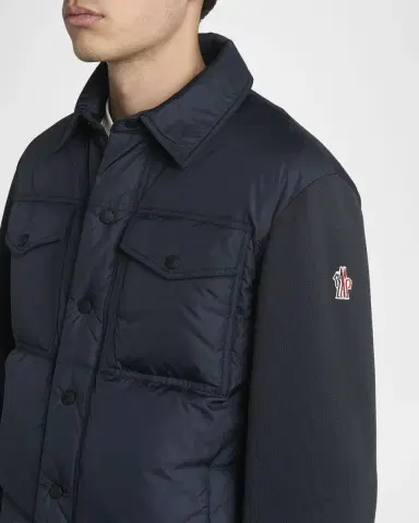 Moncler Grenoble Men 's Down Knit Combo Jacket | Thumbnail 5 Moncler Grenoble Men 's Down Knit Combo Jacket | Thumbnail 5