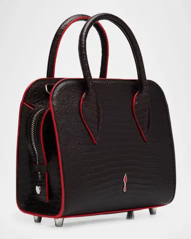 Christian Louboutin Eloise Crossbody Bag in Spiked Lizard-Embossed Leather | Thumbnail 3 Christian Louboutin Eloise Crossbody Bag in Spiked Lizard-Embossed Leather | Thumbnail 3