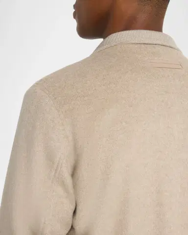 ZEGNA Men's Oasi Cashmere Elements Blouson | Thumbnail 4 ZEGNA Men's Oasi Cashmere Elements Blouson | Thumbnail 4
