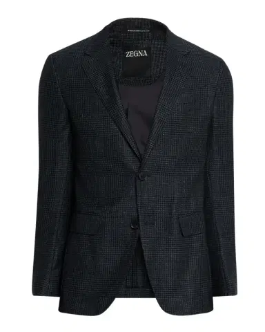 ZEGNA Men's Prince of Wales Notch-Lapel Sport Coat | Thumbnail 1 ZEGNA Men's Prince of Wales Notch-Lapel Sport Coat | Thumbnail 1