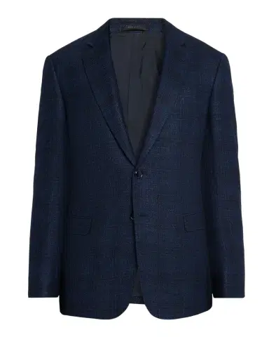 Giorgio Armani Men's Textured Windowpane Sport Coat | Thumbnail 1 Giorgio Armani Men's Textured Windowpane Sport Coat | Thumbnail 1