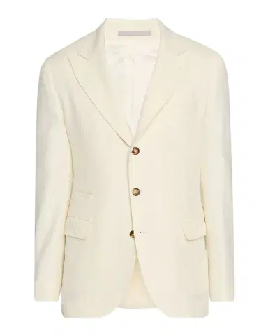 Brunello Cucinelli Men's Cavallery Twill Peak-Lapel Sport Coat | Thumbnail 1 Brunello Cucinelli Men's Cavallery Twill Peak-Lapel Sport Coat | Thumbnail 1
