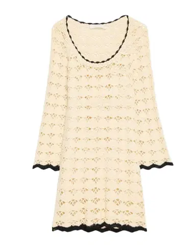 Zimmermann Rhiannon Crochet Mini Dress | Thumbnail 1 Zimmermann Rhiannon Crochet Mini Dress | Thumbnail 1