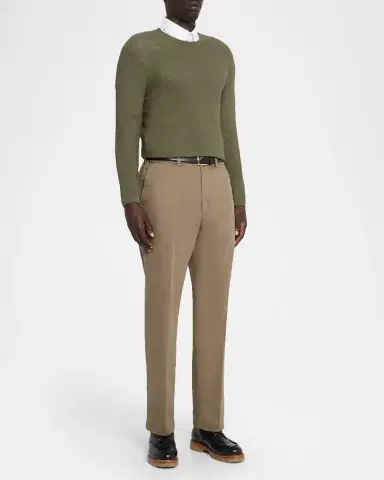 dunhill Men 's Cotton Twill Straight-Fit Chino Pants | Thumbnail 2 dunhill Men 's Cotton Twill Straight-Fit Chino Pants | Thumbnail 2