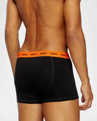 Diesel Men's Damien Logo Waistband 3-Pack Boxer Briefs | Thumbnail 3 Diesel Men's Damien Logo Waistband 3-Pack Boxer Briefs | Thumbnail 3