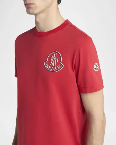 Moncler Men's Chest Logo Graphic T-Shirt | Thumbnail 4 Moncler Men's Chest Logo Graphic T-Shirt | Thumbnail 4