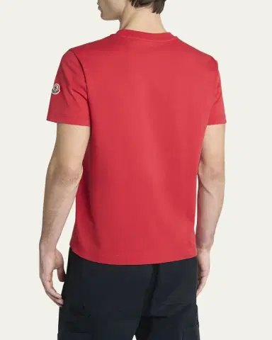 Moncler Men's Chest Logo Graphic T-Shirt | Thumbnail 7 Moncler Men's Chest Logo Graphic T-Shirt | Thumbnail 7