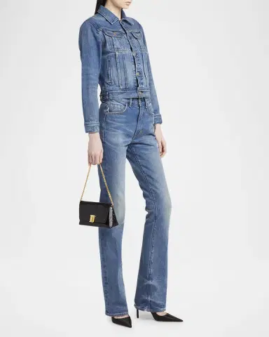 TOM FORD Nobile Mini Clutch Bag in Sequin-Embroidered Viscose | Thumbnail 5 TOM FORD Nobile Mini Clutch Bag in Sequin-Embroidered Viscose | Thumbnail 5