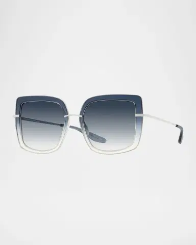 Barton Perreira Margret Square Ombre Acetate & Titanium Sunglasses | Thumbnail 2 Barton Perreira Margret Square Ombre Acetate & Titanium Sunglasses | Thumbnail 2