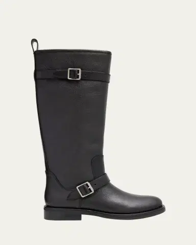 Simkhai Noah Leather Buckle Knee-High Boots | Thumbnail 6 Simkhai Noah Leather Buckle Knee-High Boots | Thumbnail 6