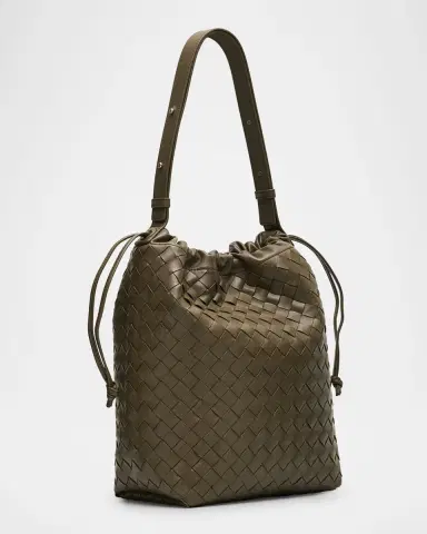 Bottega Veneta Leather Drawstring Shoulder Bag | Thumbnail 7 Bottega Veneta Leather Drawstring Shoulder Bag | Thumbnail 7