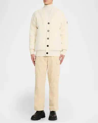 Moncler Grenoble Men's Drawstring Corduroy Trousers | Thumbnail 2 Moncler Grenoble Men's Drawstring Corduroy Trousers | Thumbnail 2