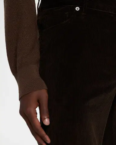 ZEGNA Men's Cashco Corduroy Slim Five-Pocket Pants | Thumbnail 4 ZEGNA Men's Cashco Corduroy Slim Five-Pocket Pants | Thumbnail 4