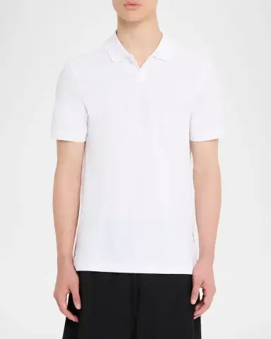 Orlebar Brown Men's Bruno Cotton Pique Polo Shirt | Thumbnail 4 Orlebar Brown Men's Bruno Cotton Pique Polo Shirt | Thumbnail 4