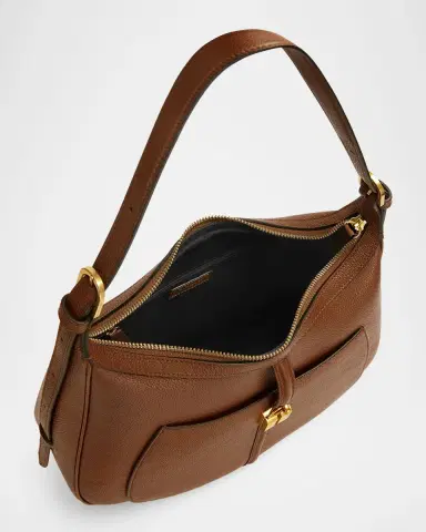 DeMellier Siena Crescent Leather Hobo Bag | Thumbnail 2 DeMellier Siena Crescent Leather Hobo Bag | Thumbnail 2