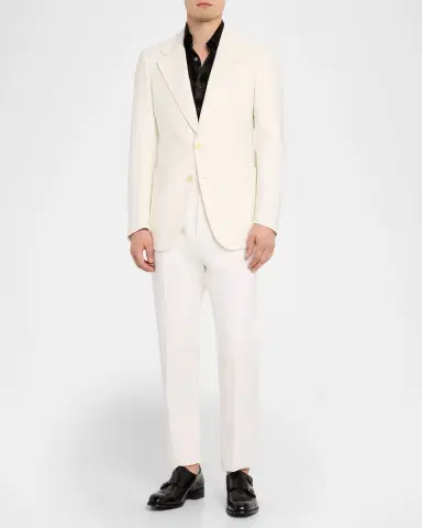 TOM FORD Men 's Dyllan Silk Tuxedo Jacket | Thumbnail 2 TOM FORD Men 's Dyllan Silk Tuxedo Jacket | Thumbnail 2