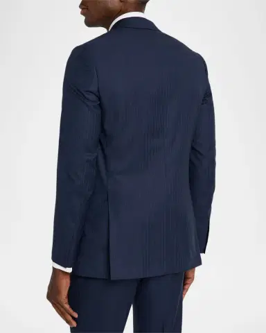 Brioni Men 's Tonal Striped Wool Two-Piece Suit | Thumbnail 5 Brioni Men 's Tonal Striped Wool Two-Piece Suit | Thumbnail 5