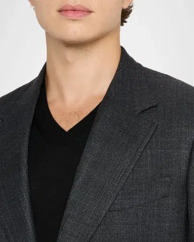 TOM FORD Men's Shelton Sharkskin Sports Jacket | Thumbnail 5 TOM FORD Men's Shelton Sharkskin Sports Jacket | Thumbnail 5