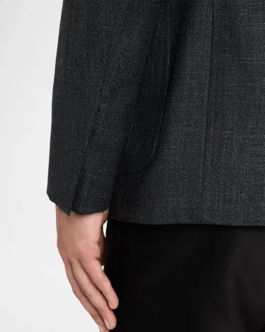 TOM FORD Men's Shelton Sharkskin Sports Jacket | Thumbnail 7 TOM FORD Men's Shelton Sharkskin Sports Jacket | Thumbnail 7