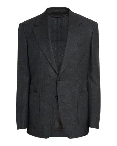 TOM FORD Men's Shelton Sharkskin Sports Jacket | Thumbnail 1 TOM FORD Men's Shelton Sharkskin Sports Jacket | Thumbnail 1