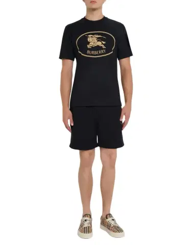 Burberry Men 's Jersey EKD Shorts | Thumbnail 1 Burberry Men 's Jersey EKD Shorts | Thumbnail 1