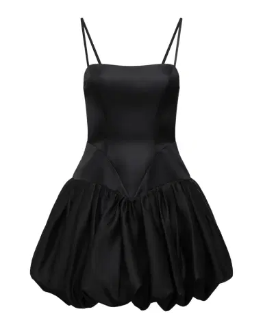 BCBGMAXAZRIA Satin Mini Bubble Dress | Thumbnail 1 BCBGMAXAZRIA Satin Mini Bubble Dress | Thumbnail 1