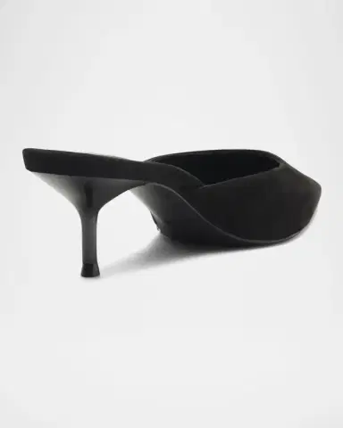 Schutz Julie Suede Mule Pumps | Thumbnail 3 Schutz Julie Suede Mule Pumps | Thumbnail 3