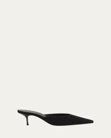 Schutz Julie Suede Mule Pumps | Thumbnail 5 Schutz Julie Suede Mule Pumps | Thumbnail 5