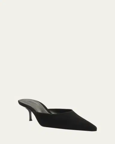 Schutz Julie Suede Mule Pumps | Thumbnail 6 Schutz Julie Suede Mule Pumps | Thumbnail 6