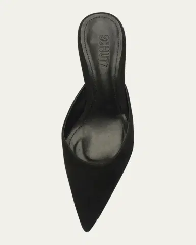 Schutz Julie Suede Mule Pumps | Thumbnail 8 Schutz Julie Suede Mule Pumps | Thumbnail 8
