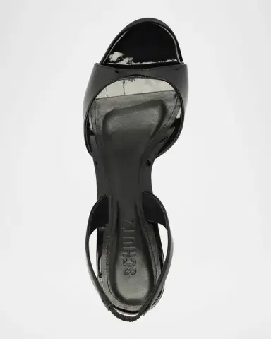 Schutz Scarlett Leather Mid-Heel Slingback Sandals | Thumbnail 4 Schutz Scarlett Leather Mid-Heel Slingback Sandals | Thumbnail 4