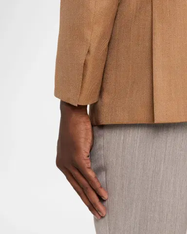 Brioni Men 's Single-Breasted Herringbone Blazer | Thumbnail 8 Brioni Men 's Single-Breasted Herringbone Blazer | Thumbnail 8