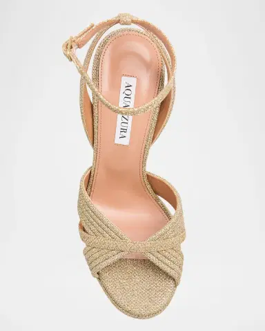 Aquazzura Sundance Lurex Platform Sandals | Thumbnail 6 Aquazzura Sundance Lurex Platform Sandals | Thumbnail 6