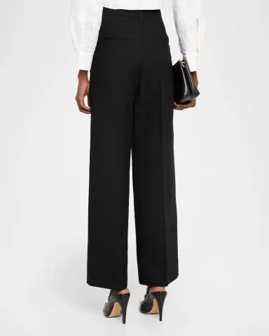 Dice Kayek High-Rise Wide-Leg Pants | Thumbnail 3 Dice Kayek High-Rise Wide-Leg Pants | Thumbnail 3