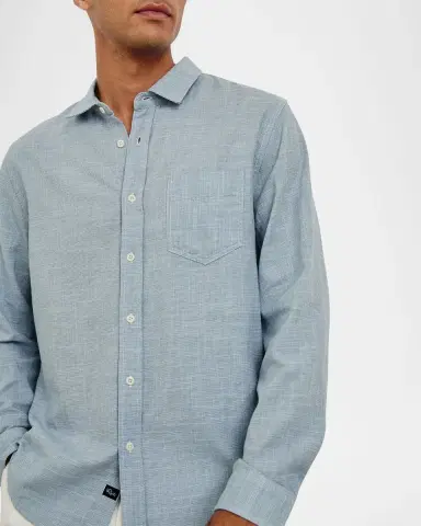 RAILS Men's Wyatt Cotton Casual Button-Down Shirt | Thumbnail 5 RAILS Men's Wyatt Cotton Casual Button-Down Shirt | Thumbnail 5