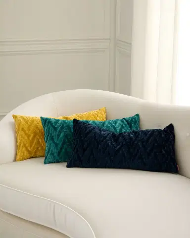 Missoni Home Fossile Embossed Chevron Cushion, 12" x 24" | Thumbnail 4 Missoni Home Fossile Embossed Chevron Cushion, 12" x 24" | Thumbnail 4