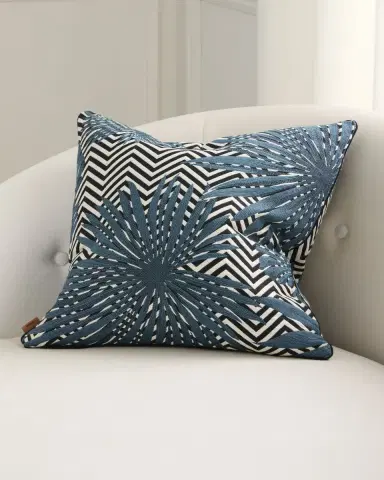 Missoni Home Ombre Embroidered Cushion, 20" Square | Thumbnail 3 Missoni Home Ombre Embroidered Cushion, 20" Square | Thumbnail 3