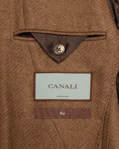 Canali Men 's Cashmere and Silk Notch Lapel Blazer | Thumbnail 6 Canali Men 's Cashmere and Silk Notch Lapel Blazer | Thumbnail 6