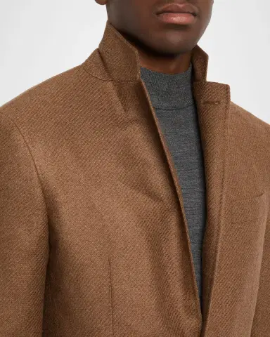 Canali Men 's Cashmere and Silk Notch Lapel Blazer | Thumbnail 7 Canali Men 's Cashmere and Silk Notch Lapel Blazer | Thumbnail 7